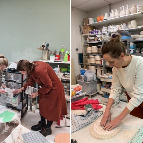 Geconcentreerd aan het werk Geconcentreerd aan het werk