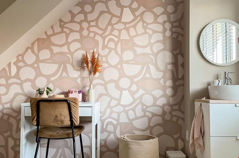 Favoriet voor de muur: behang van Binnenzoet Favoriet voor de muur: behang van Binnenzoet
