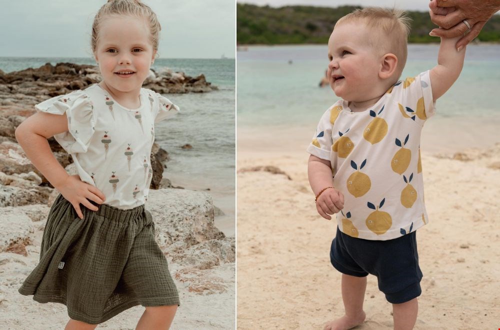 Kleine Baasjes in deze duurzame outfit Kleine Baasjes in deze duurzame outfit