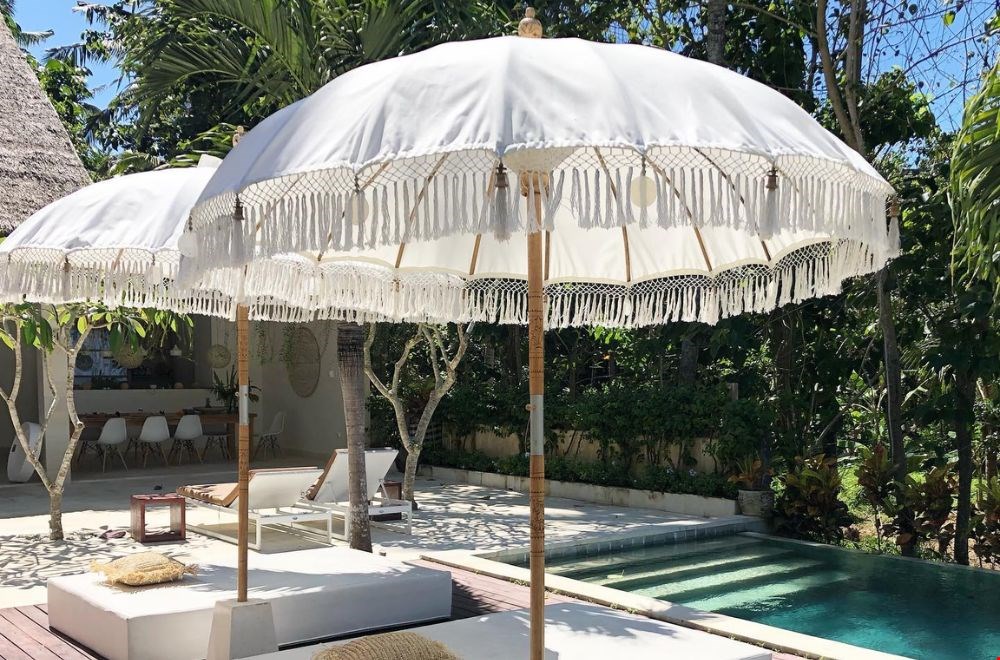 De meest betoverende Bali parasol De meest betoverende Bali parasol