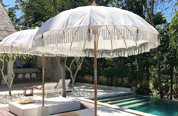 De meest betoverende Bali parasol De meest betoverende Bali parasol