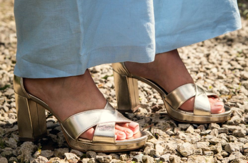 Zomerse sandalen van Manfield Zomerse sandalen van Manfield