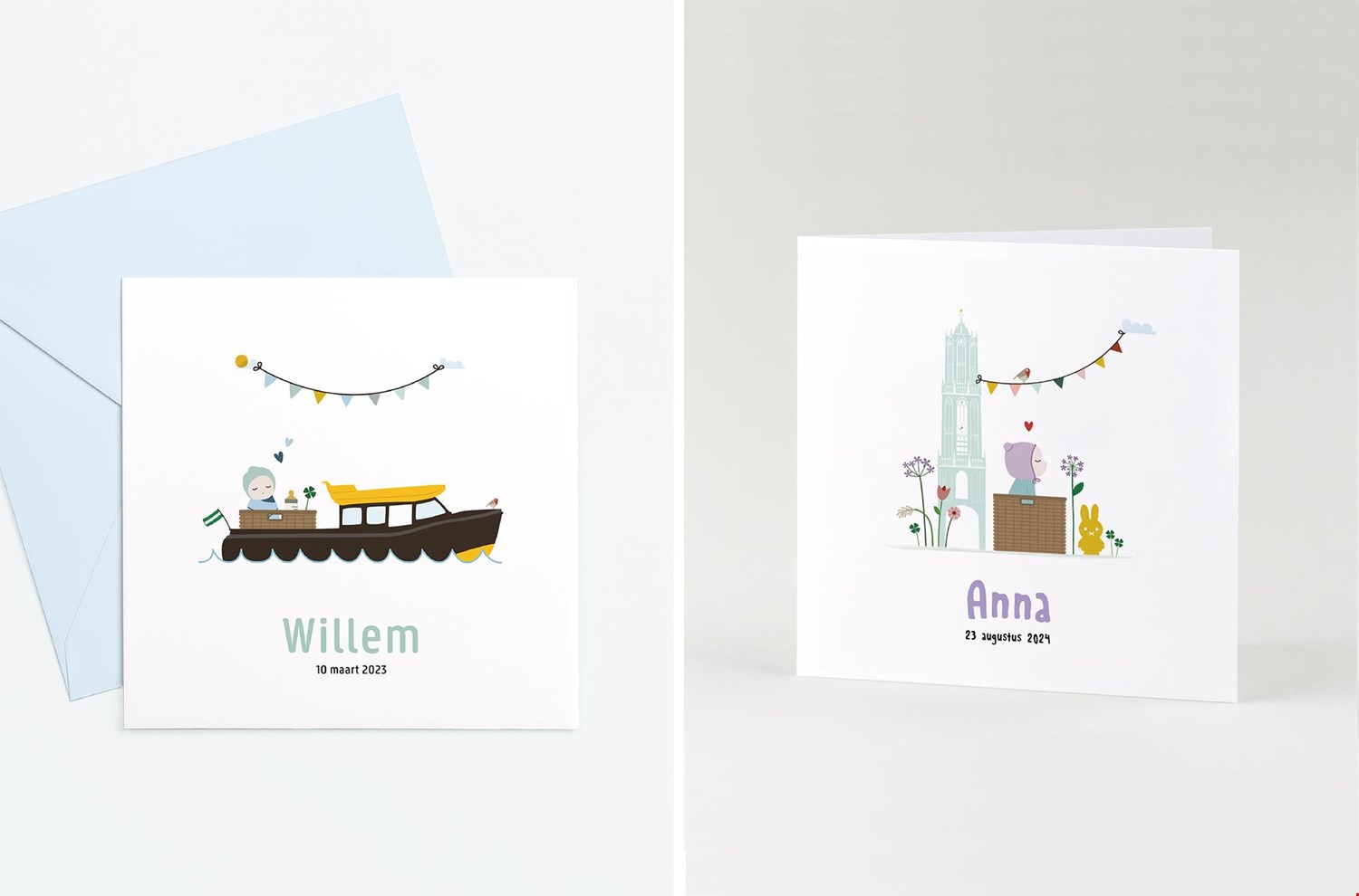 Superleuke geboortekaartjes van Mevrouw Emmer Superleuke geboortekaartjes van Mevrouw Emmer