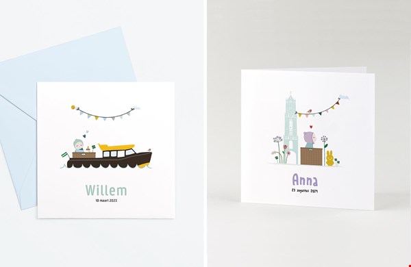 Superleuke geboortekaartjes van Mevrouw Emmer Superleuke geboortekaartjes van Mevrouw Emmer
