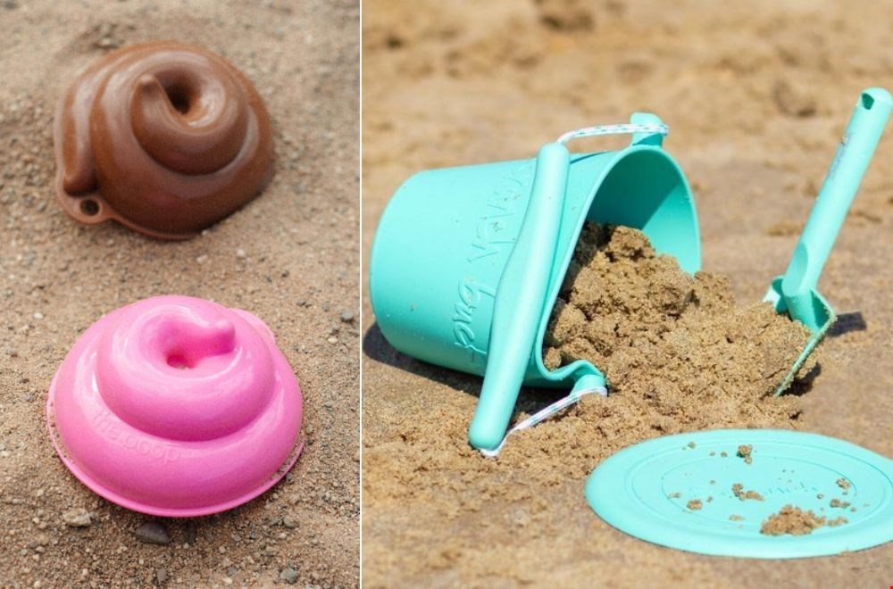Drollen op het strand Drollen op het strand