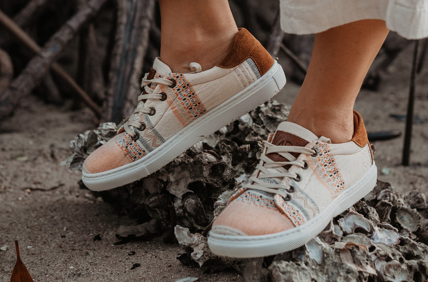 Leuk: deze handgemaakte sneakers Leuk: deze handgemaakte sneakers