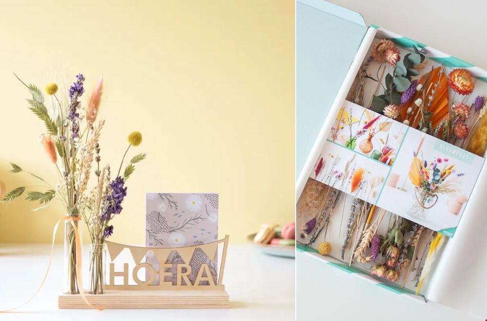 Droogbloemen verjaardags verrassing Droogbloemen verjaardags verrassing