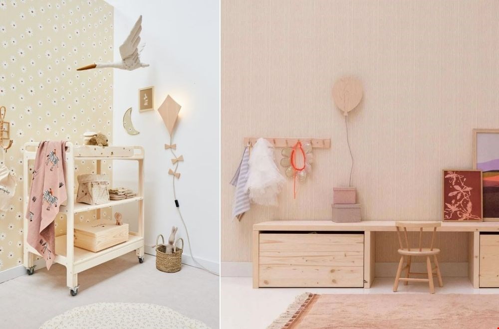 Houten lampen voor de kinderkamer Houten lampen voor de kinderkamer