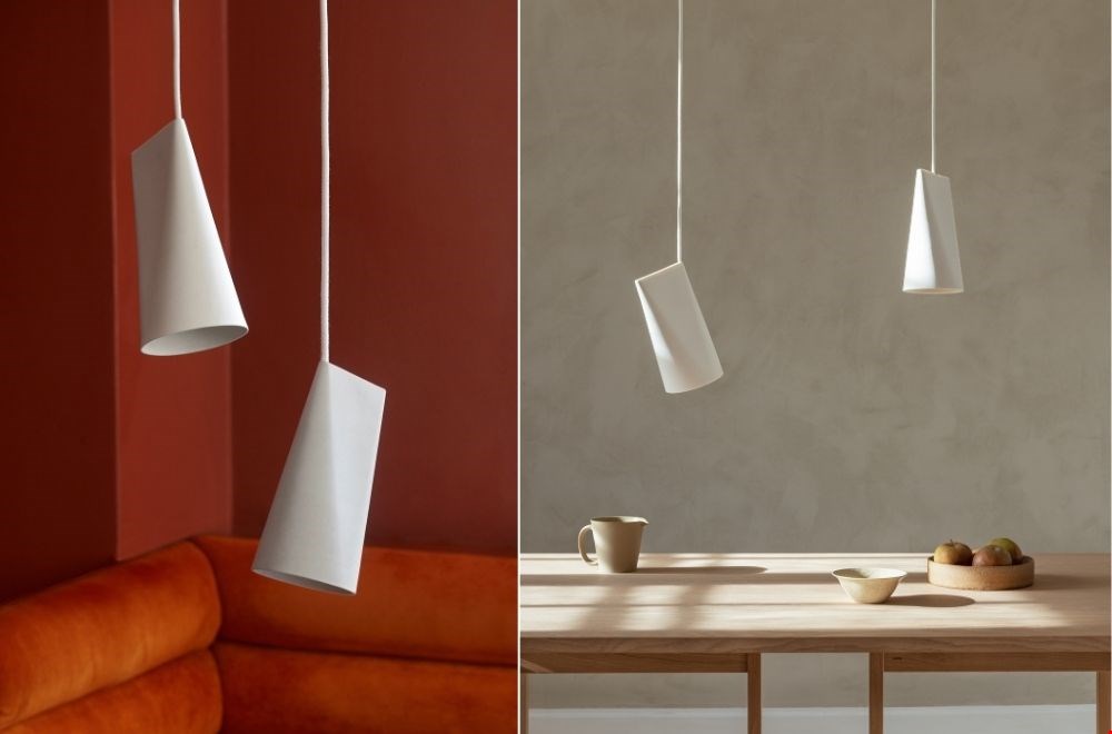 Hangemaakte lampen van keramiek Hangemaakte lampen van keramiek