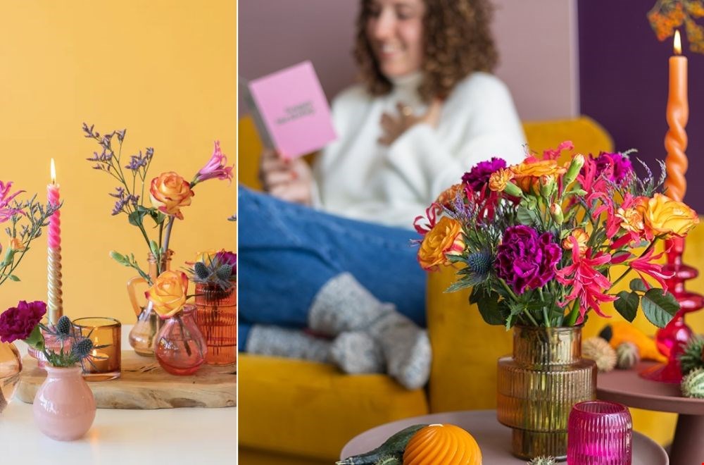 Vrolijke kleuren voor een vrolijk humeur Vrolijke kleuren voor een vrolijk humeur