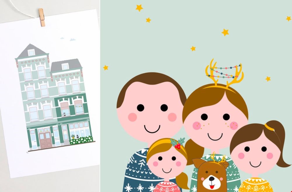 Zo leuk: een huisportret van Mevrouw Emmer of familieportret van Studio Urf en Ogel Zo leuk: een huisportret van Mevrouw Emmer of familieportret van Studio Urf en Ogel