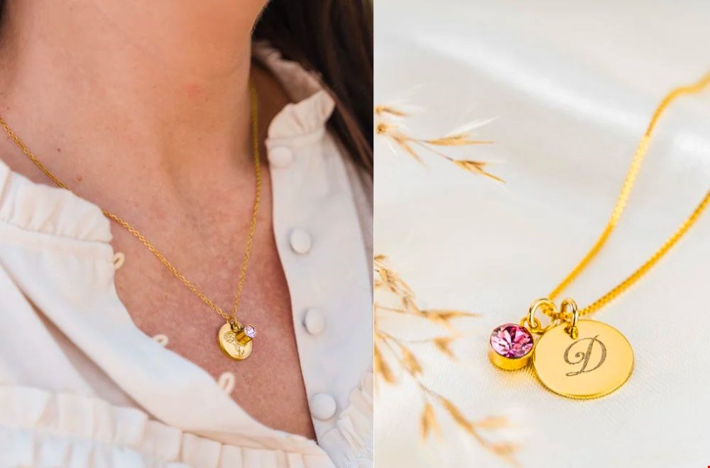 Sieraad met geboortesteen Sieraad met geboortesteen