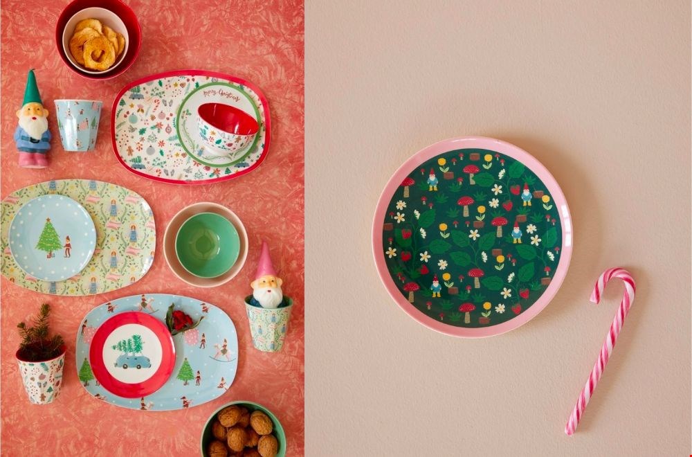 Het kerstservies van Rice vind je bij Madame LaPoule Het kerstservies van Rice vind je bij Madame LaPoule