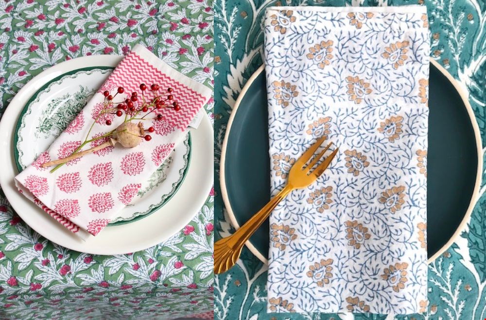 Tafelkleden en servetten van RozaBlue Home Tafelkleden en servetten van RozaBlue Home