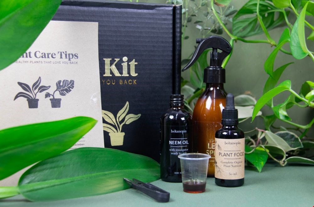 Botanopia heeft een speciaal pakket met biologische plantenverzorging Botanopia heeft een speciaal pakket met biologische plantenverzorging