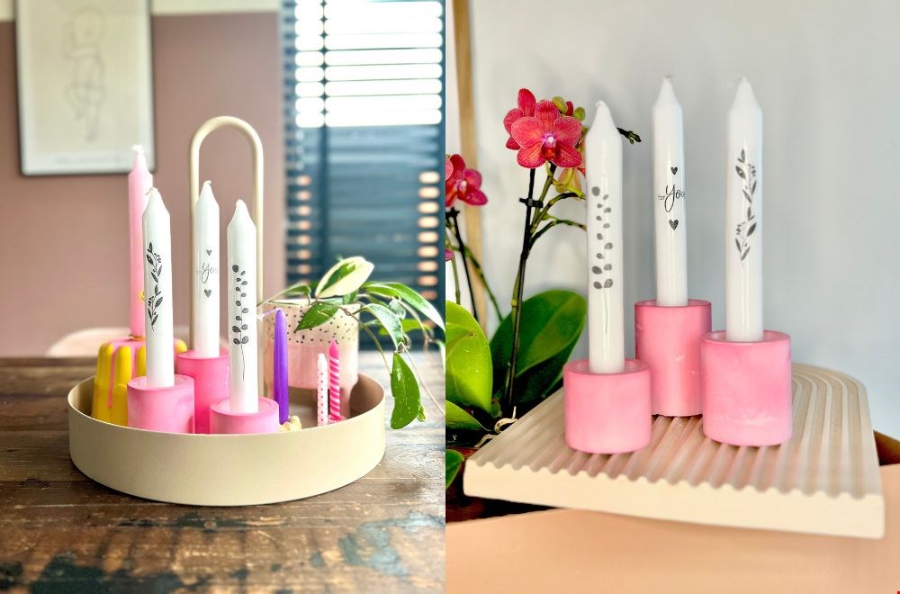 Maak je eigen kandelaars met de DIY-box van September18 Maak je eigen kandelaars met de DIY-box van September18