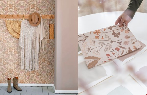 Vintage behang van ESTAhome Vintage behang van ESTAhome