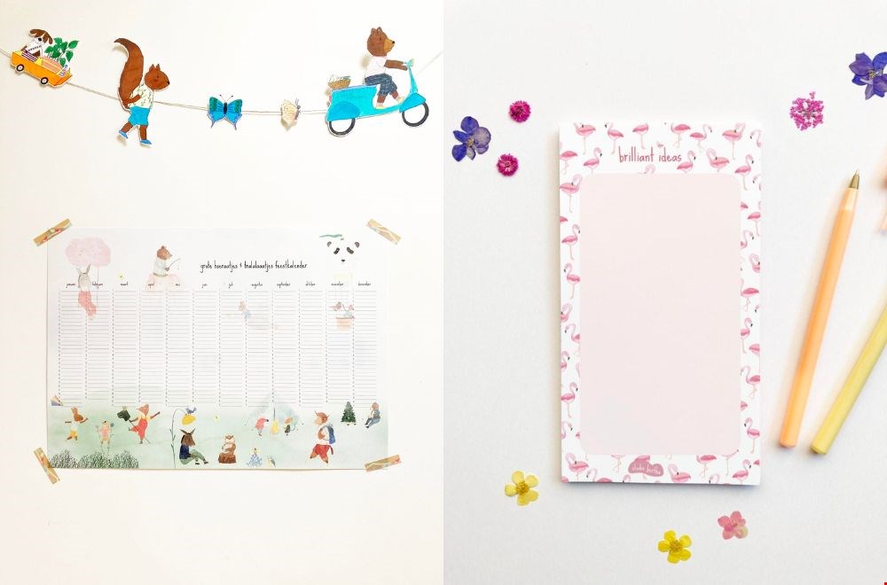 Ook leuk: de kalender en notitieblok van Studio Bertha Ook leuk: de kalender en notitieblok van Studio Bertha