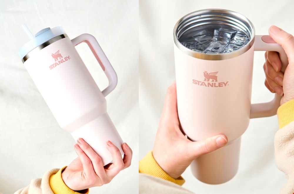 Super populair: de rose quarts quencher van Stanley! Super populair: de rose quarts quencher van Stanley!