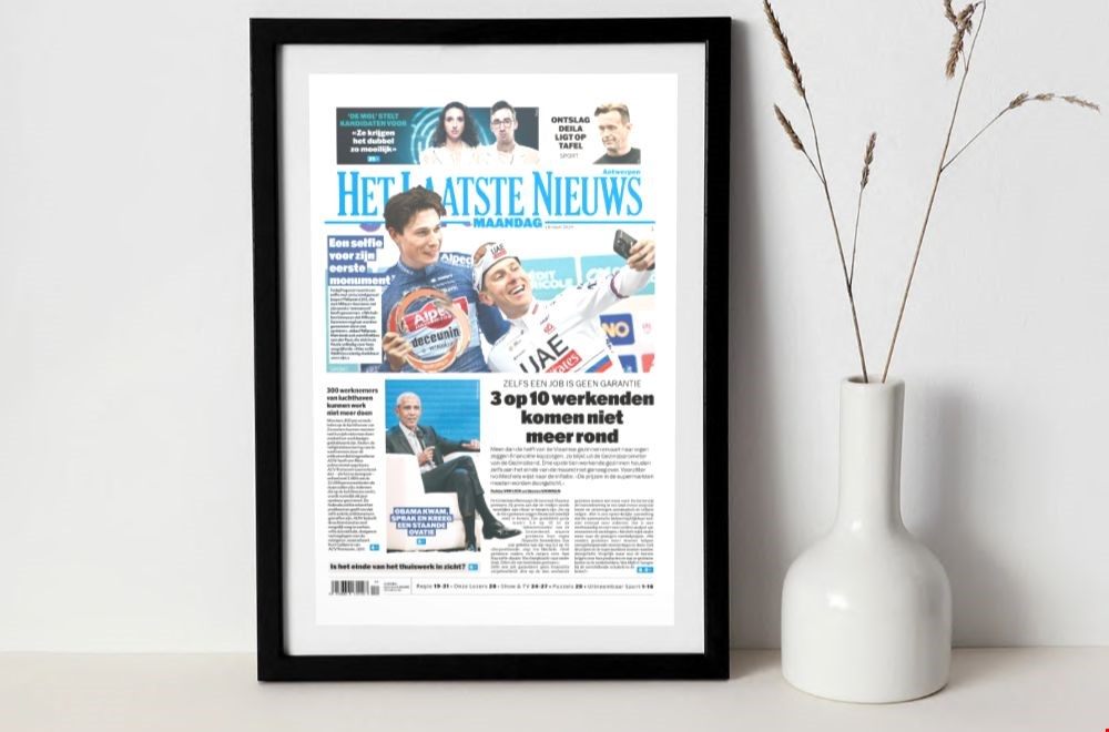 Echt een one of a kind Vaderdagcadeau: een geboortekrant! Echt een one of a kind Vaderdagcadeau: een geboortekrant!
