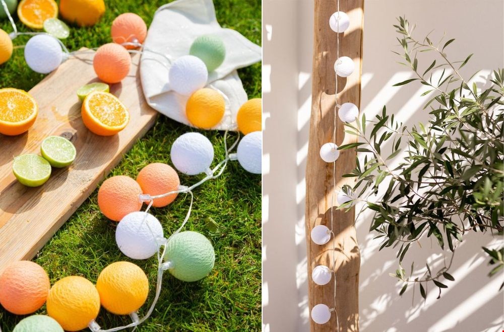 LED lichtslingers van Cottonball Lights LED lichtslingers van Cottonball Lights