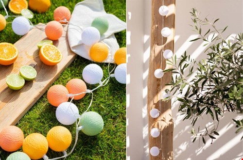 LED lichtslingers van Cottonball Lights LED lichtslingers van Cottonball Lights