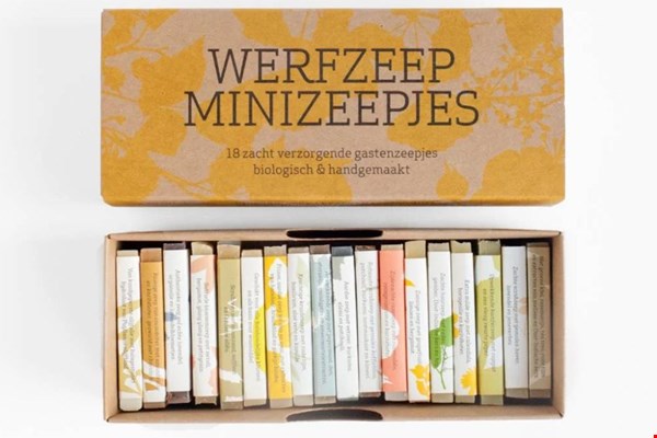 WIN een cadeaudoos met 18 Werfzeep mini-zeepjes van Zepig!