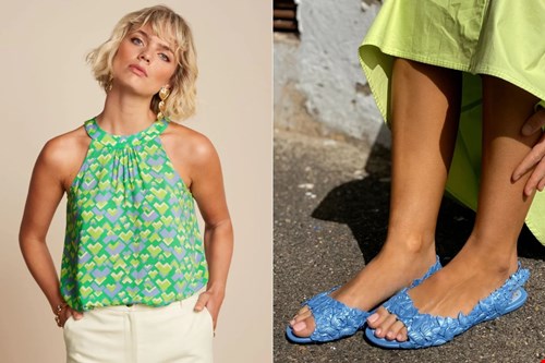 Kleurrijke en retro vibe fashion in de sale van Top Vintage Kleurrijke en retro vibe fashion in de sale van Top Vintage