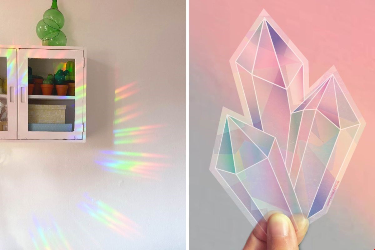 Tover een regenboog op je raam met de regenboogstickers van Happy Whatever Tover een regenboog op je raam met de regenboogstickers van Happy Whatever