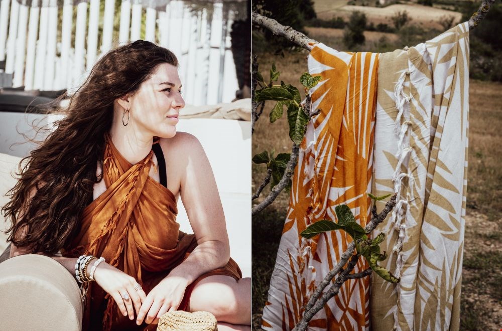 Deze sarong van By Bazz is multifunctioneel Deze sarong van By Bazz is multifunctioneel