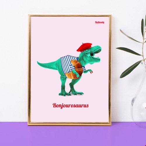 Poster bonjourosaurus