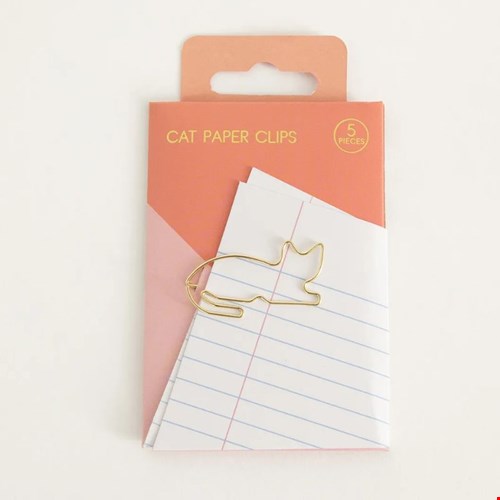 Cat paperclips