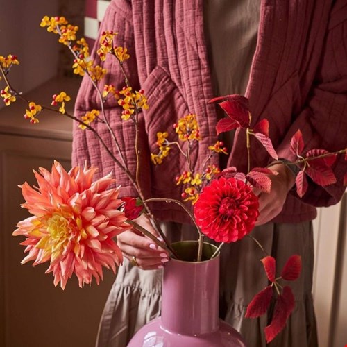 Kunstbloemen burgundy bliss