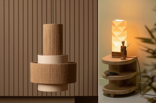 Lampen van naturel touw en gerecycled papier! Lampen van naturel touw en gerecycled papier!