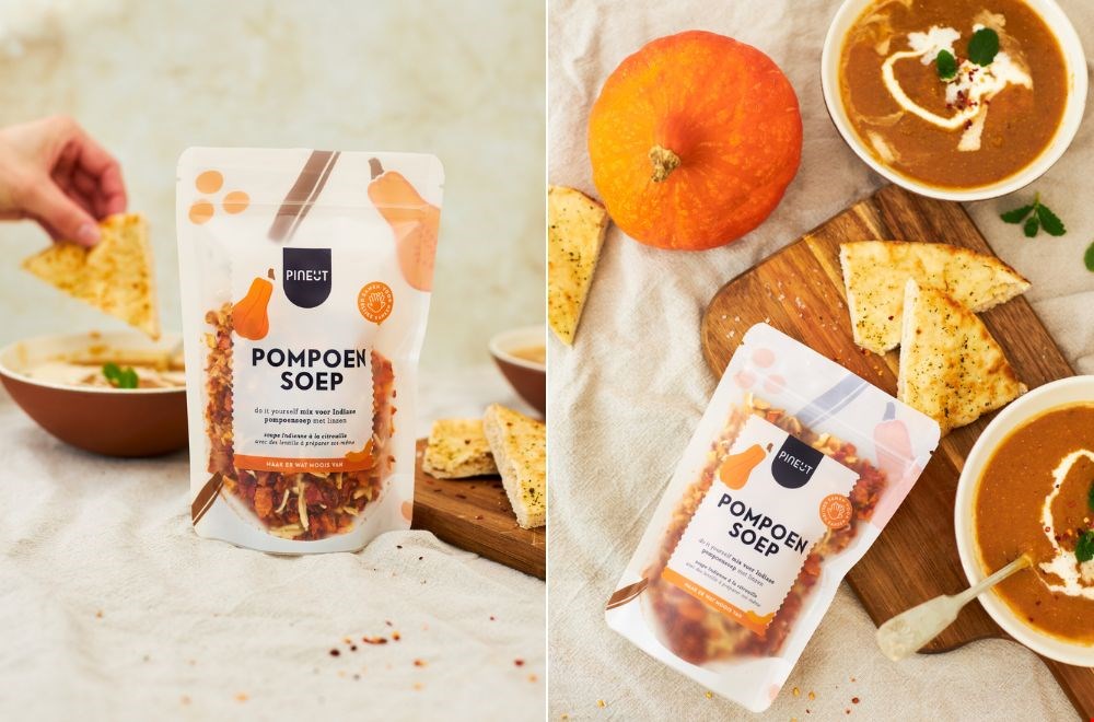 Onze herfstfavoriet: pompoensoep! Onze herfstfavoriet: pompoensoep!