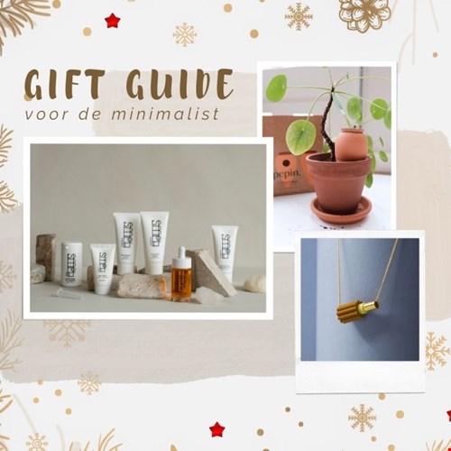 Gift Guide - voor de minimalist