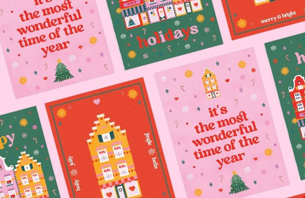 Dit jaar sturen we kleurrijke kerstkaarten! Dit jaar sturen we kleurrijke kerstkaarten!