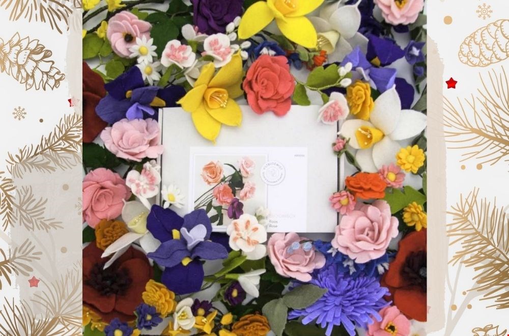 8. Maak de mooiste bloemen van vilt 8. Maak de mooiste bloemen van vilt
