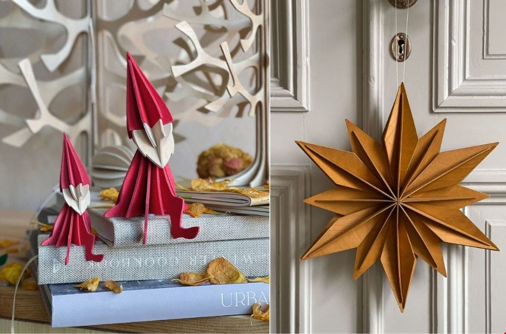 Zo stijlvol, deze houten 3D deco van Lovi Zo stijlvol, deze houten 3D deco van Lovi
