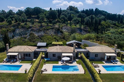 Corfu (Griekenland), Mega Lithari Villas