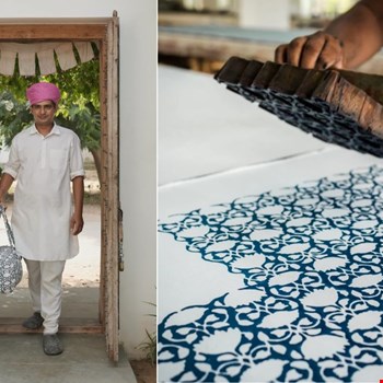 Van Jaipur naar jouw huis: de magie van blockprint en duurzame stoffen