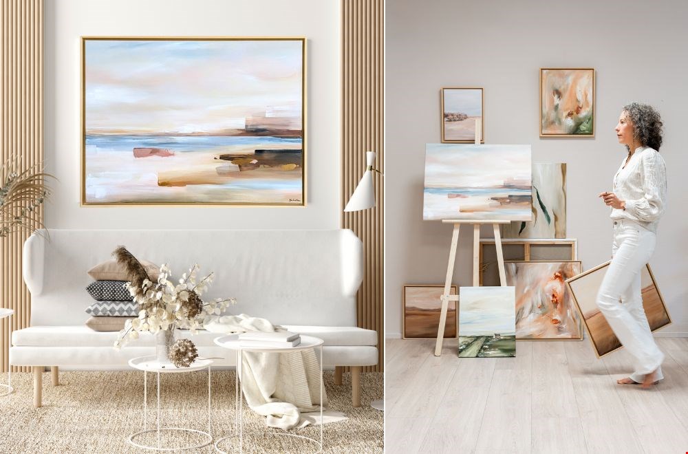 Abstracte landschappen van Artwork by Madelon Abstracte landschappen van Artwork by Madelon