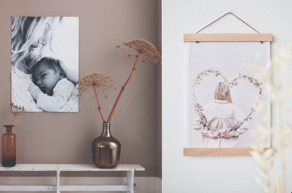 Persoonlijk canvas met romantische foto en tekst, een blijvende herinnering voor Valentijnsdag Persoonlijk canvas met romantische foto en tekst, een blijvende herinnering voor Valentijnsdag