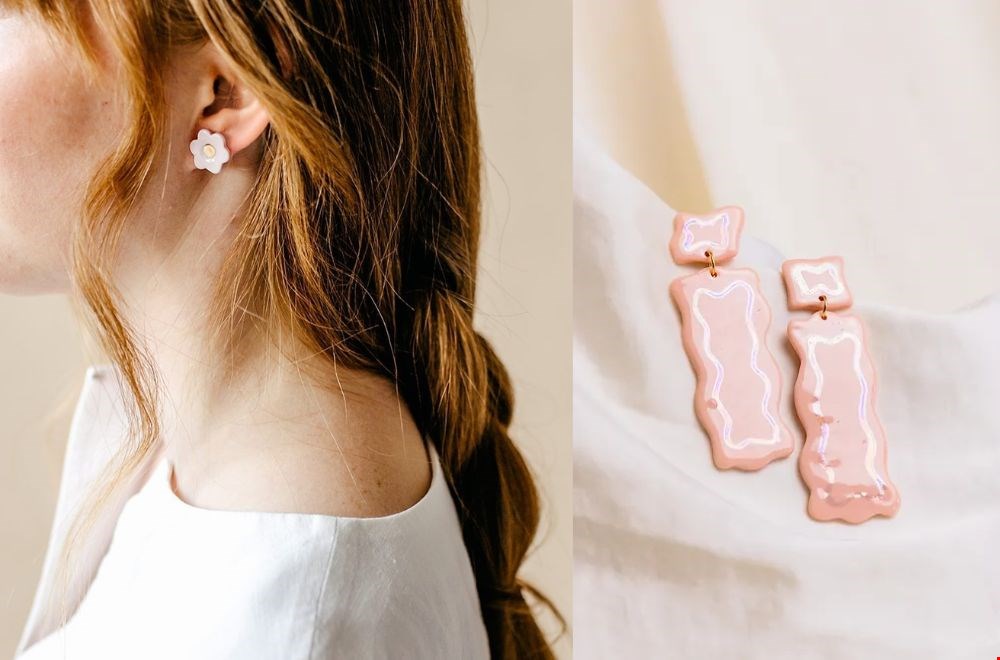 Unieke keramiek sieraden van Klei & Zij – stijlvolle ontwerpen in zachte pasteltinten Unieke keramiek sieraden van Klei & Zij – stijlvolle ontwerpen in zachte pasteltinten