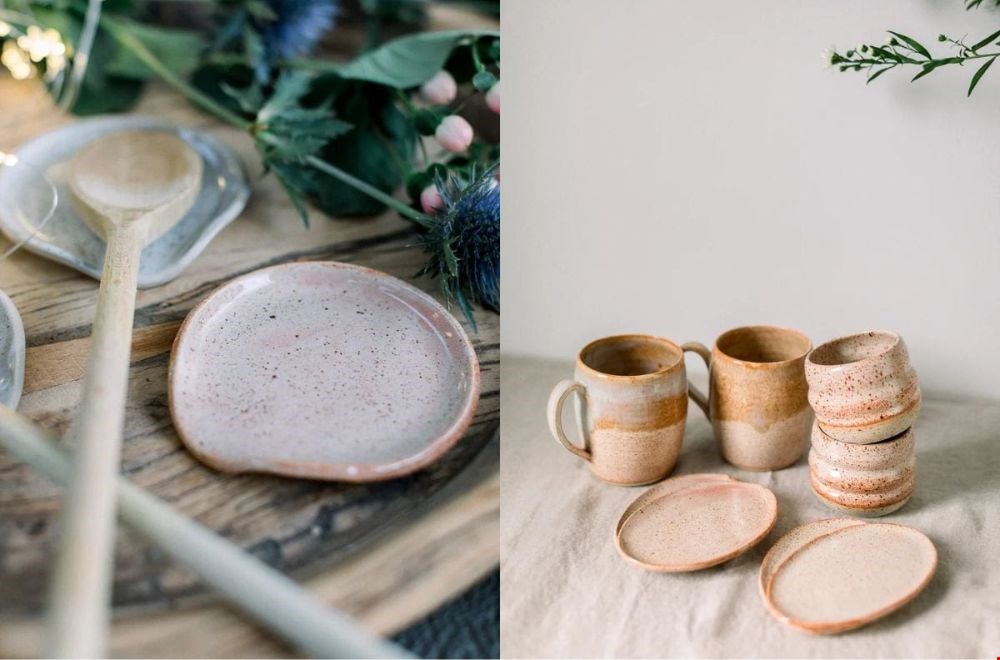 Stijlvolle handgemaakte mokken van Spots & Speckles, perfect voor je ochtendkoffie Stijlvolle handgemaakte mokken van Spots & Speckles, perfect voor je ochtendkoffie