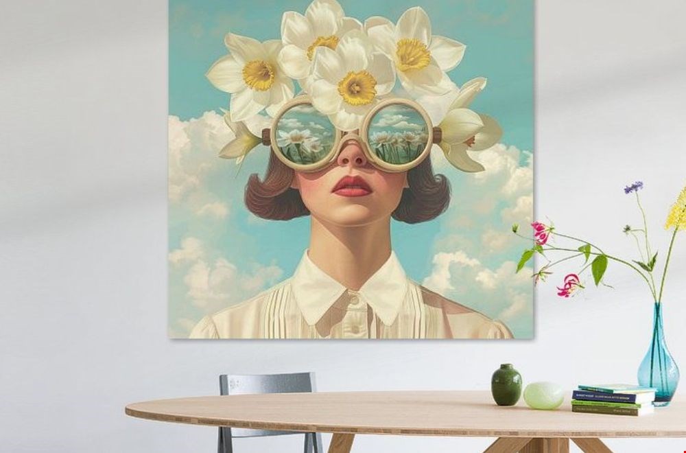 Breng de lente in huis met deze trendy wanddecoratie Breng de lente in huis met deze trendy wanddecoratie