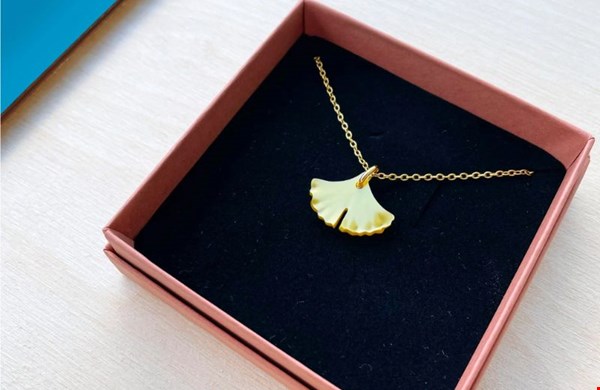 Ginkgo ketting