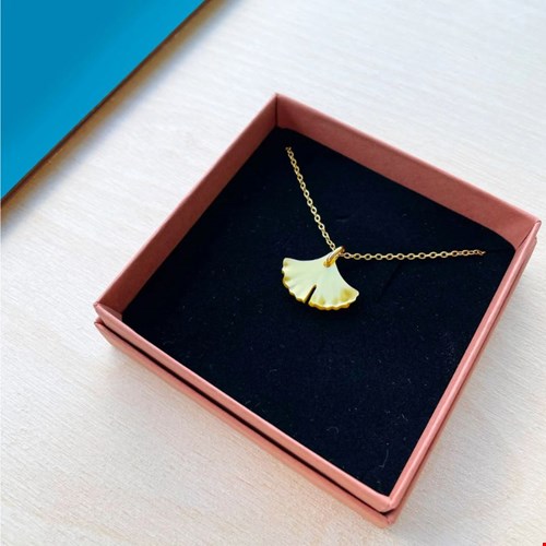 Ginkgo ketting