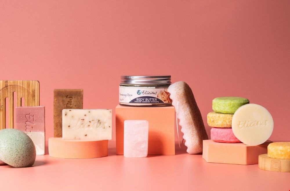 Elicious Artisan Sweet Orange Blossom zeep Elicious Artisan Sweet Orange Blossom zeep