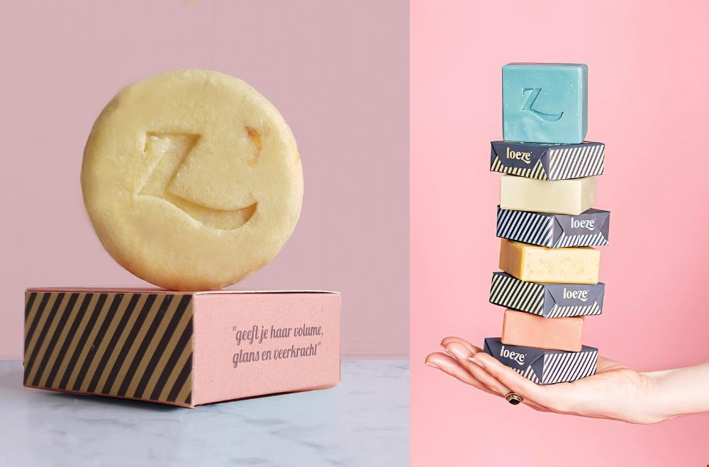 Shampoo en conditioner bar in één van Loeze Shampoo en conditioner bar in één van Loeze